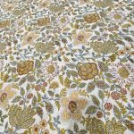 A. Floral Fantasy Block Printed Bed Sheet with Pillow Cover photo review